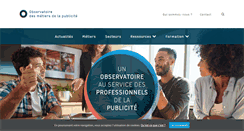 Desktop Screenshot of metiers-publicite.fr